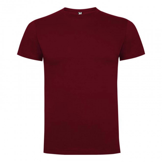 TEE SHIRT MIXTE PERSONNALISABLE COULEUR 'DAGA' 165G/M2 - bordeaux