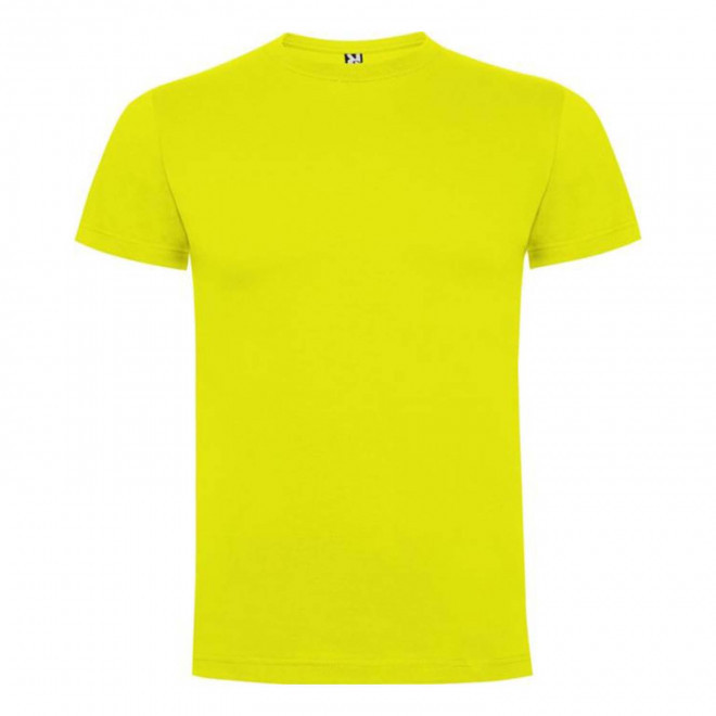 TEE SHIRT MIXTE PERSONNALISABLE COULEUR 'DAGA' 165G/M2 - citron vert