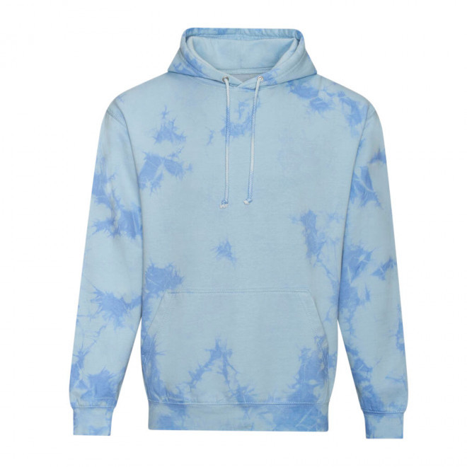 SWEAT À CAPUCHE PERSONNALISÉ MIXTE JUST HOODS® 'BAKER' - blue cloud