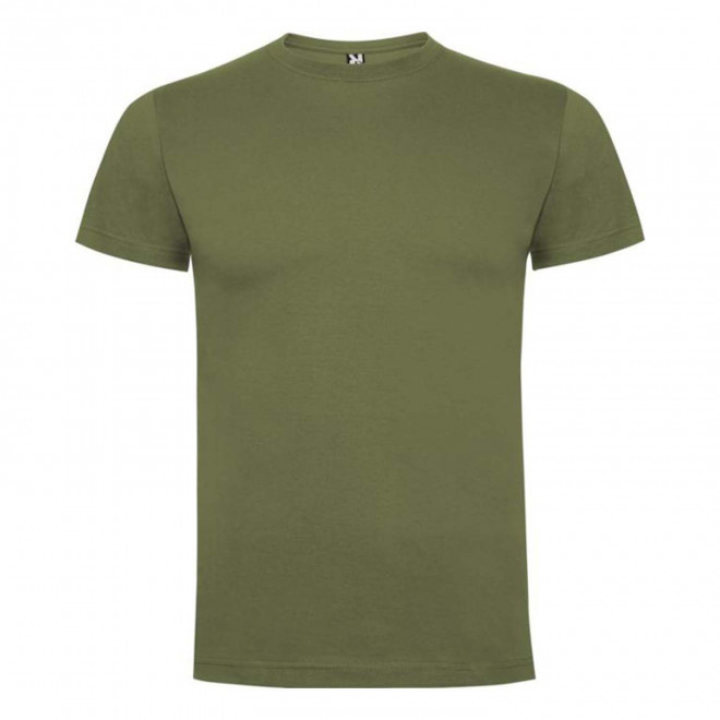 TEE SHIRT MIXTE PERSONNALISABLE COULEUR 'DAGA' 165G/M2 - vert militaire