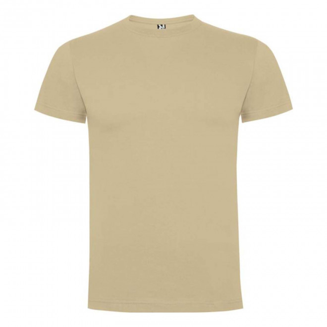 TEE SHIRT MIXTE PERSONNALISABLE COULEUR 'DAGA' 165G/M2 - sable