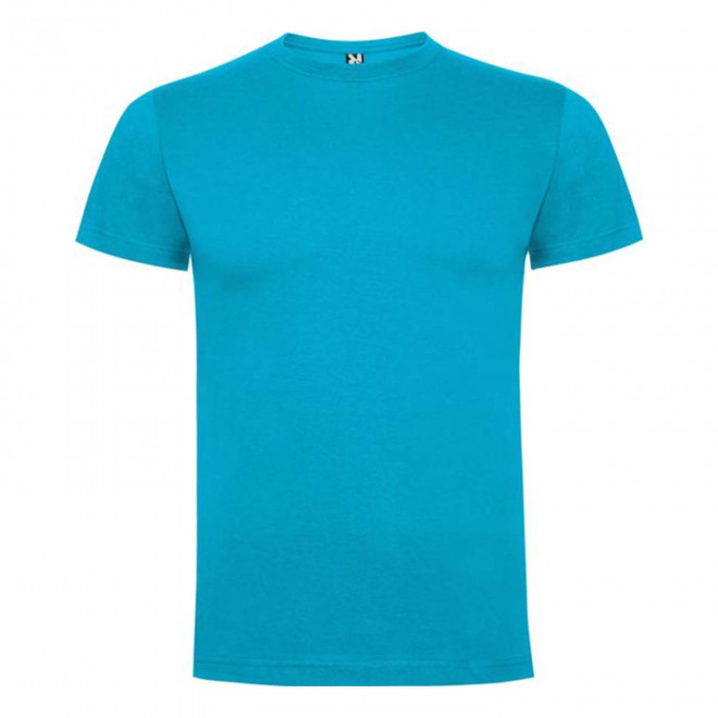 TEE SHIRT MIXTE PERSONNALISABLE COULEUR 'DAGA' 165G/M2 - bleu turquoise