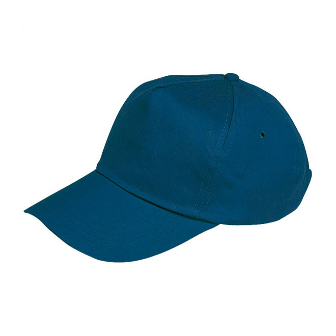 CASQUETTE PUBLICITAIRE 5 PANS 'ANTO' 165 GR/M² - marine
