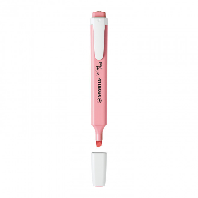 SURLIGNEUR STABILO® PERSONNALISABLE 'SWING COOL'  - rose pastel