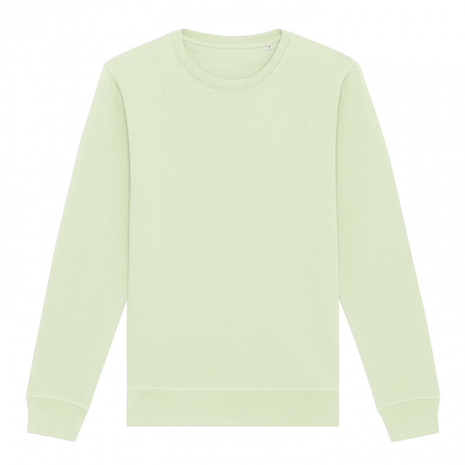 SWEAT MIXTE COL ROND S/S® PERSONNALISABLE 'ROLLER' - stem green