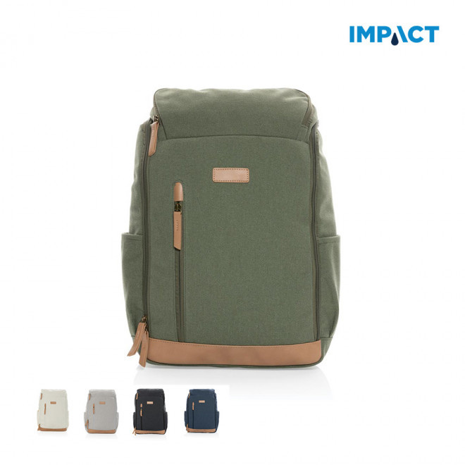 SAC A DOS ORDINATEUR PERSONNALISÉ IMPACT® 'BODO' - gris