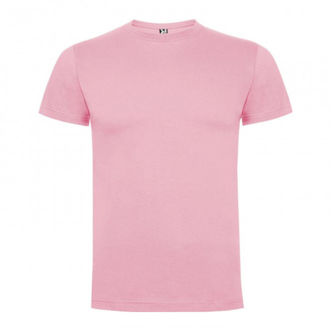 TEE SHIRT PERSONNALISABLE ENFANT COULEUR 'DAGA' 165G/M2 - rose clair