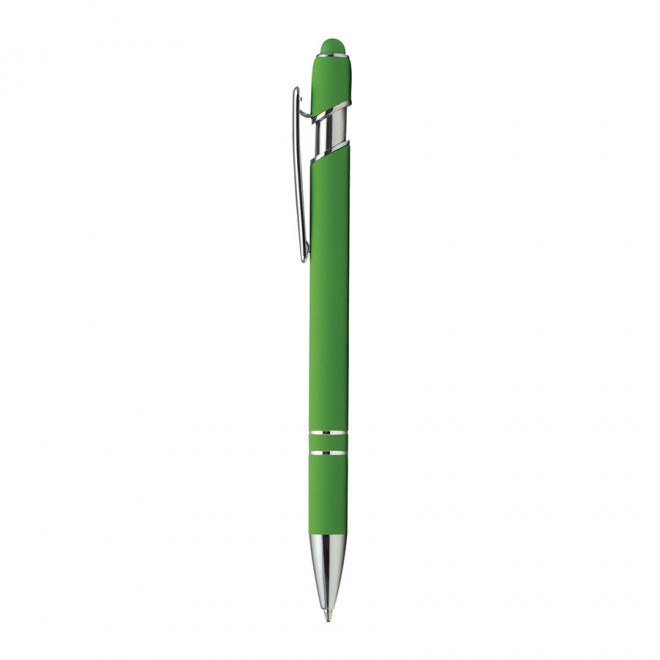 STYLO PERSONNALISABLE BILLE EN METAL 'PRINCY' - vert pomme
