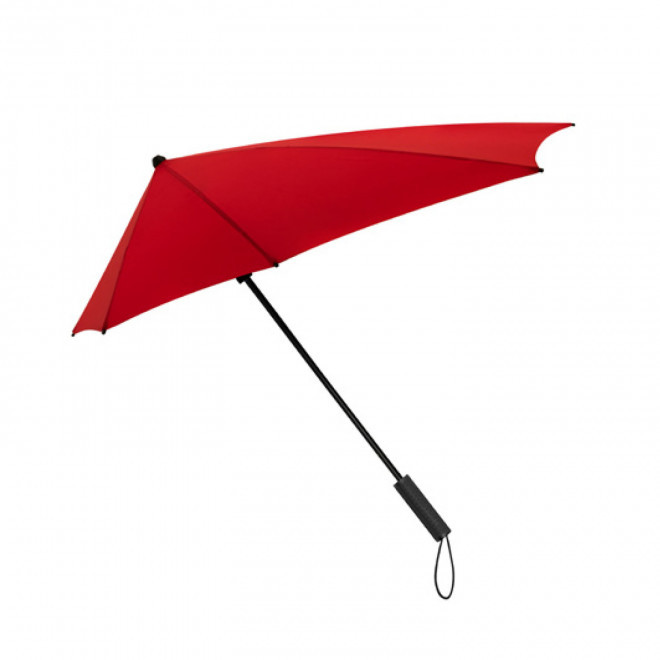 PARAPLUIE TEMPETE RPET PERSONNALISABLE 'SKYLO' - rouge