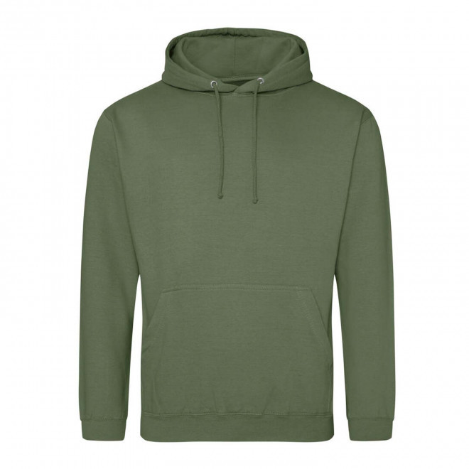 SWEAT-SHIRT PERSONNALISÉ À CAPUCHE MIXTE 'HOODIE' - earthy green