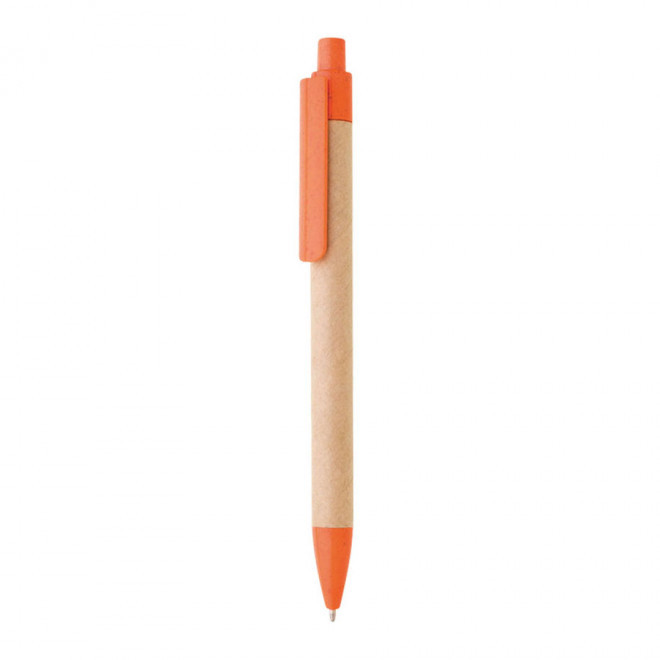 STYLO BILLE PERSONNALISABLE 'POSTRO' - orange