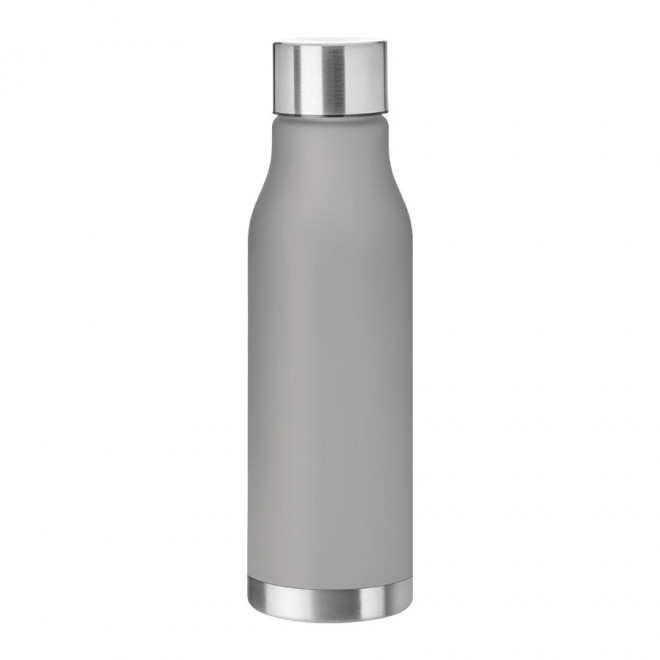 BOUTEILLE PUBLICITAIRE EN RPET 'LOUSIR' - gris transparent