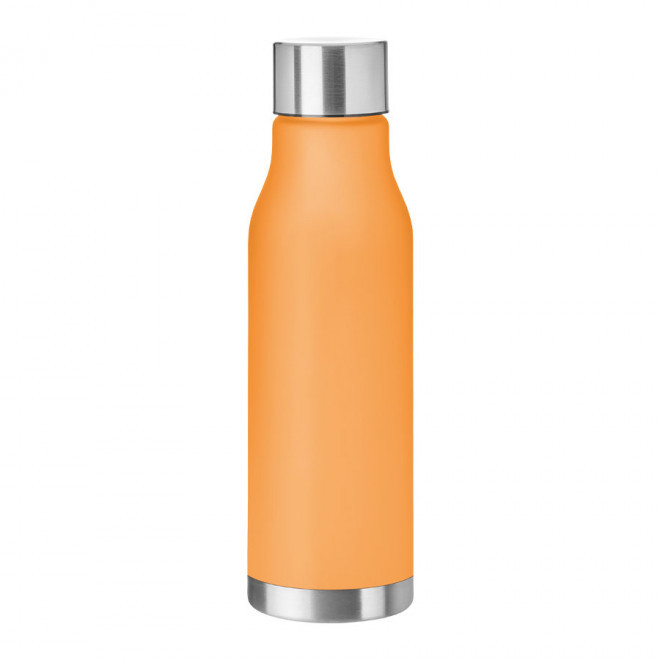 BOUTEILLE PUBLICITAIRE EN RPET 'LOUSIR' - orange transparent