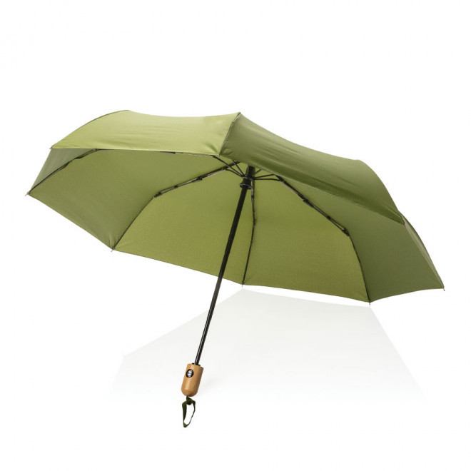 PARAPLUIE PERSONNALISE AUTO RPET IMPACT 'NORTH YORK' - vert