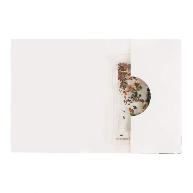 CARTE PERSONNALISÉE SACHET DE GRAINES 'NUMBA' - transparent