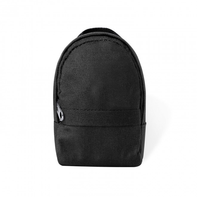 PORTE MONNAIE FORME SAC A DOS PERSONNALISE 'DORA' - noir