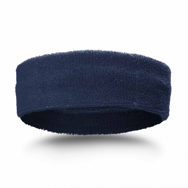 BANDEAU DE TENNIS PERSONNALISABLE 'LENKA' - bleu marine