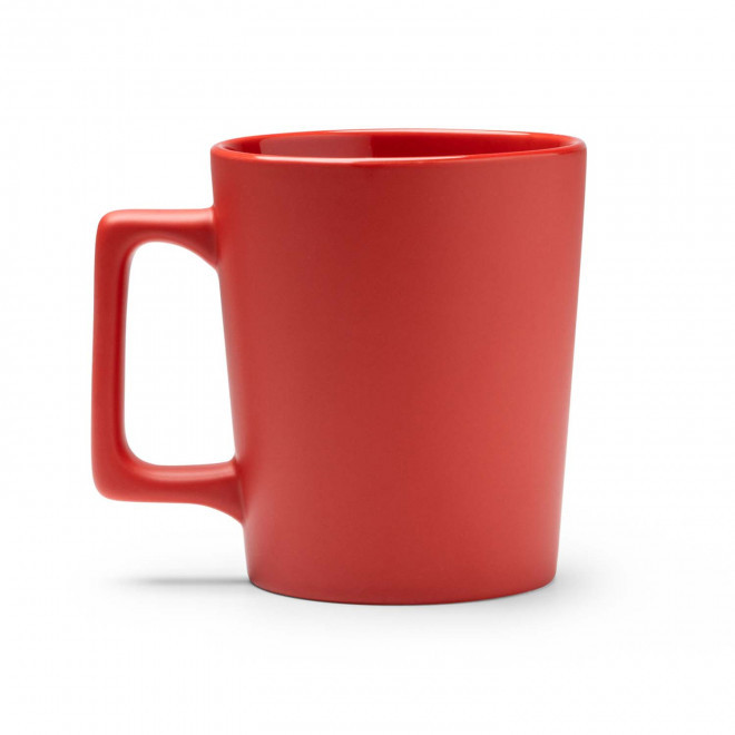 MUG CERAMIQUE 400ML PERSONNALISE 'LOKDU' - rouge