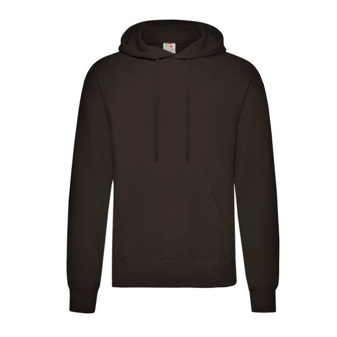 SWEAT PERSONNALISÉ HOMME 'FOXFORD' - chocolat