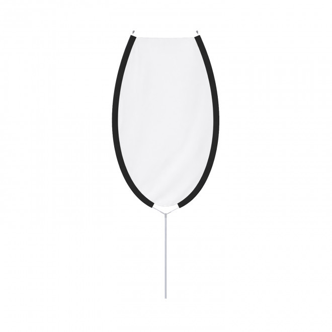 ORIFLAMME VOILE + MAT PERSONNALISE 'MAGNUSEN' - quadrichromie