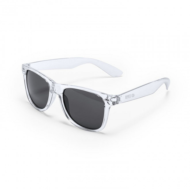 LUNETTES SOLEIL TRANSPARENTE PERSONNALISABLE 'AMERICOOL' - transparent