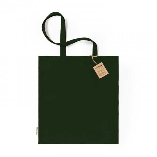 SAC COTON PERSONNALISABLE 140G/M² 'SUNDO BIO' - vert foncé