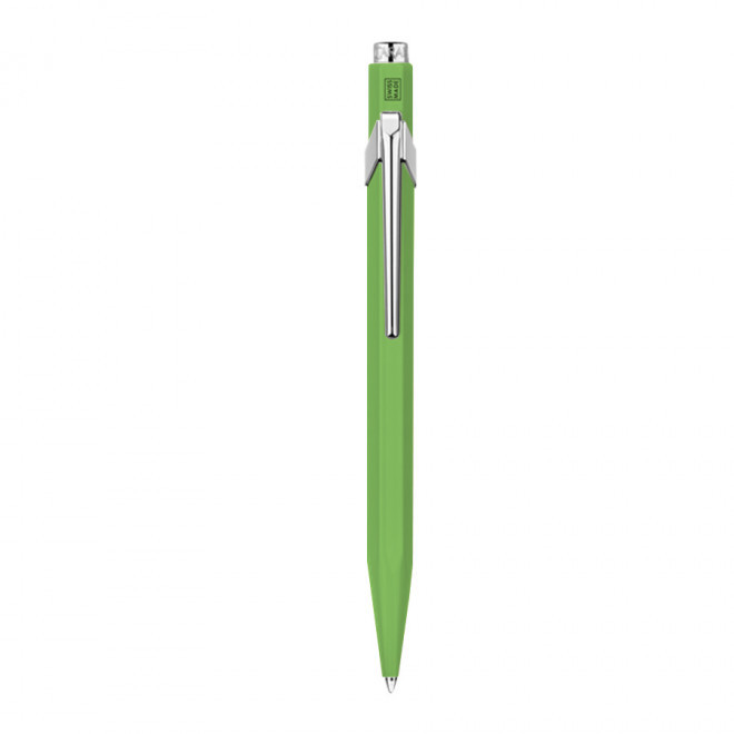 STYLO PERSONNALISÉ À BILLE CARAN D'ACHE® 'CLASSIC LINE' - vert fluo