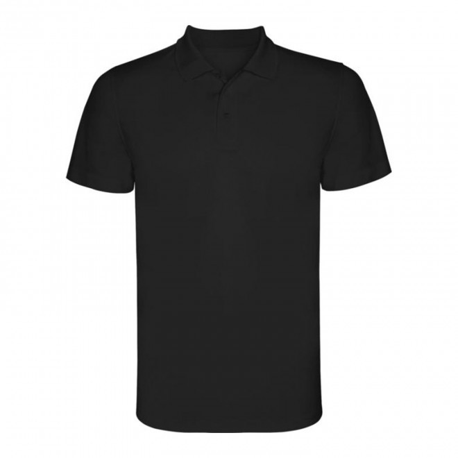 RAPIDE 4J - POLO SPORT HOMME PERSONNALISE 'MONZHA' - noir