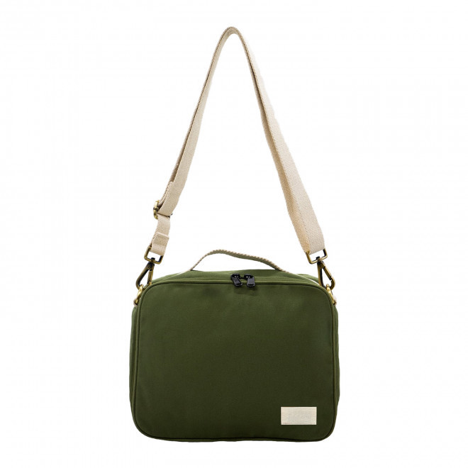SAC ISOTHERME PERSONNALISABLE STUDIO BY HINDBAG 'ALICE' - vert olive
