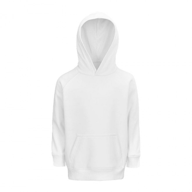 SWEAT-SHIRT ENFANT PERSONNALISÉ CAPUCHE 'STELLAR KIDS' - blanc