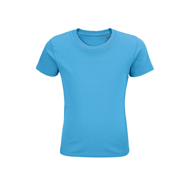 T-SHIRT ENFANT PERSONNALISÉ BIO 'PIONEER KIDS' - bleu