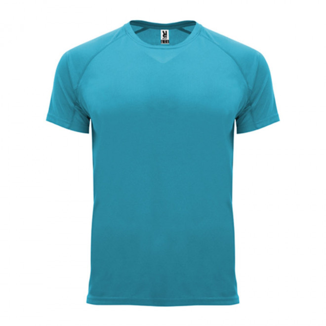 TEE SHIRT SPORT PUBLICITAIRE ENFANT 'ESPORTO' - turquoise
