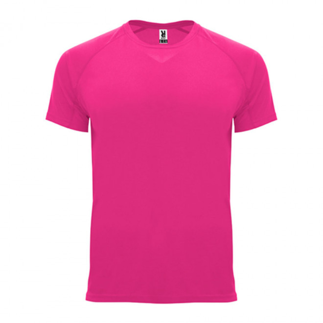 TEE SHIRT SPORT PUBLICITAIRE ENFANT 'ESPORTO' - fuchsia
