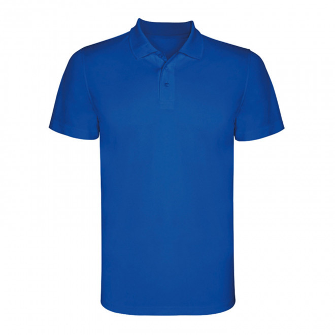 RAPIDE 4J - POLO SPORT ENFANT PERSONNALISE 'MONZHA' - bleu royal