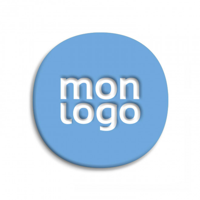 ECUSSON PERSONNALISABLE EN PVC A COUDRE 'CRAT' - 5 x 5 cm