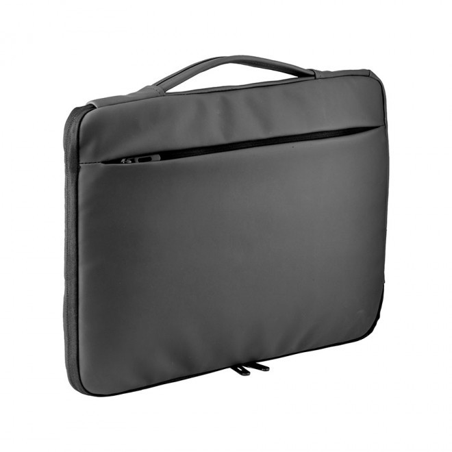 SACOCHE PERSONNALISÉE POUR ORDINATEUR 17"  'NIKITI' - noir