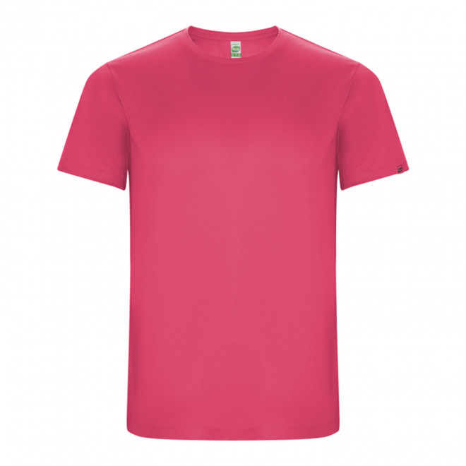 RAPIDE 4J - TEE-SHIRT ENFANT PERSONNALISE 'LUDO' - rose fluo