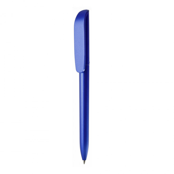 STYLO À BILLE BIC® PERSONNALISABLE 'SUPER CLIP GLACÉ' - bleu