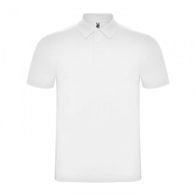 RAPIDE 4J - POLO MIXTE BLANC PERSONNALISE 'ASTRALO' 180G/M2 - blanc