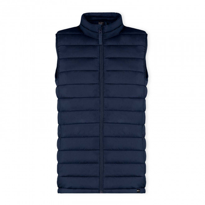 DOUDOUNE SANS MANCHES PERSONNALISABLE 'SANBEL BW RPET' - marine