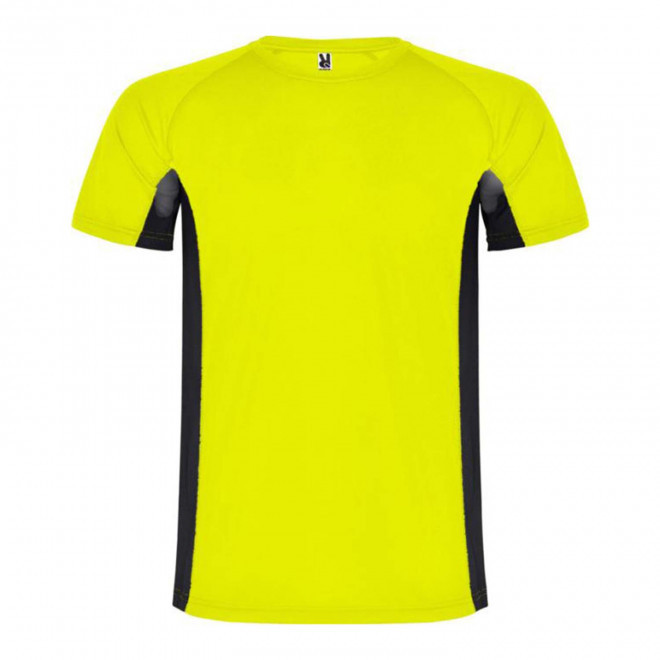 RAPIDE 4J - TEE-SHIRT DE SPORT PERSONNALISE 'SHANGHAI' - jaune/noir