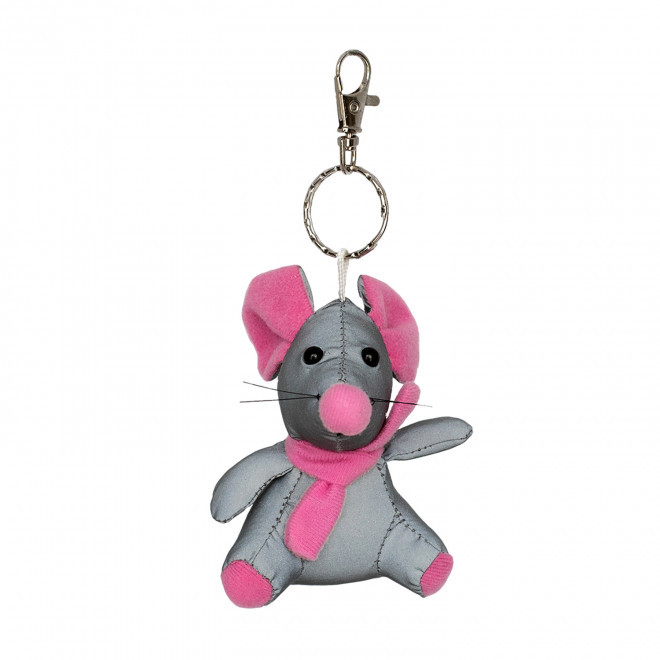 PORTE CLES PUBLICITAIRE REFLECHISSANT 'VISIBLU' - souris