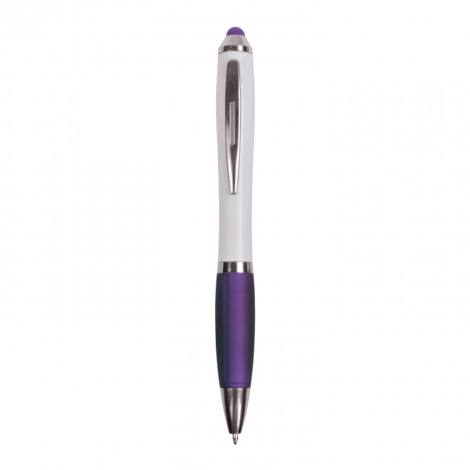 STYLO POUR ECRAN TACTILE PERSONNALISABLE 'NASH BLANCO' - violet