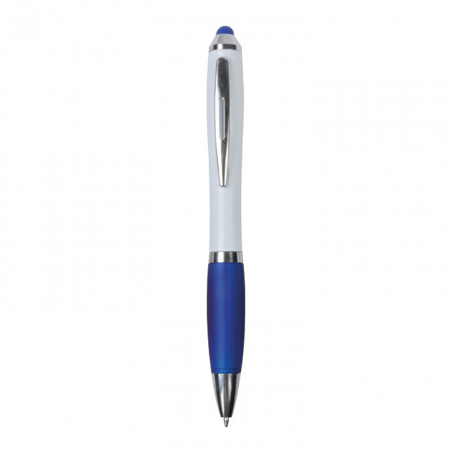 STYLO POUR ECRAN TACTILE PERSONNALISABLE 'NASH BLANCO' - bleu