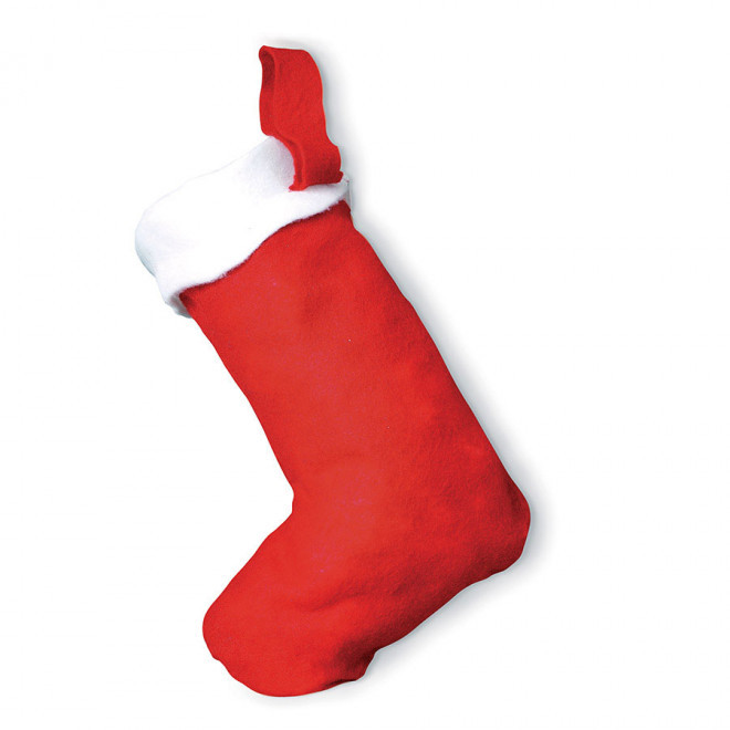BOTTE DE NOEL PUBLICITAIRE 'NOBO' - rouge