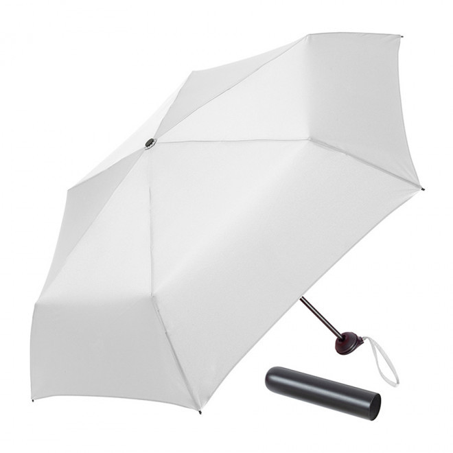 PARAPLUIE TEMPETE PLIABLE MANUEL PERSONNALISABLE FARE® 'PARISA' - noir/blanc
