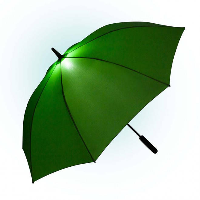 PARAPLUIE TEMPETE AUTO FARE® PERSONNALISABLE 'UMBLIGHT' - vert