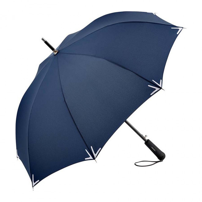 PARAPLUIE DROIT PERSONNALISABLE AUTO REFLEC FARE® 'RAINLIGHT' - marine