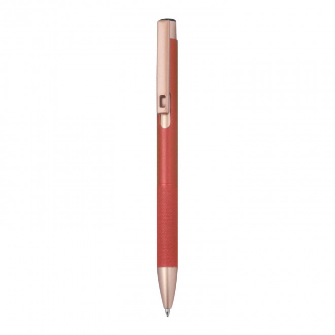STYLO EN ALU RECYCLE PERSONNALISE 'AURORA' - rouge