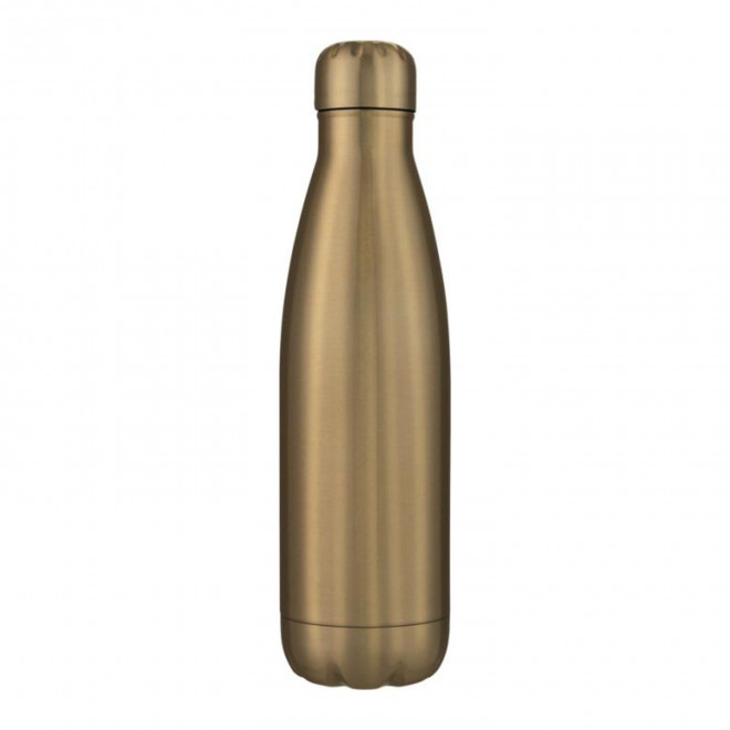 BOUTEILLE PERSONNALISÉE ISOTHERME 500ML 'COVER'  - doré